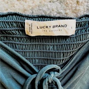 Lucky brand sage top